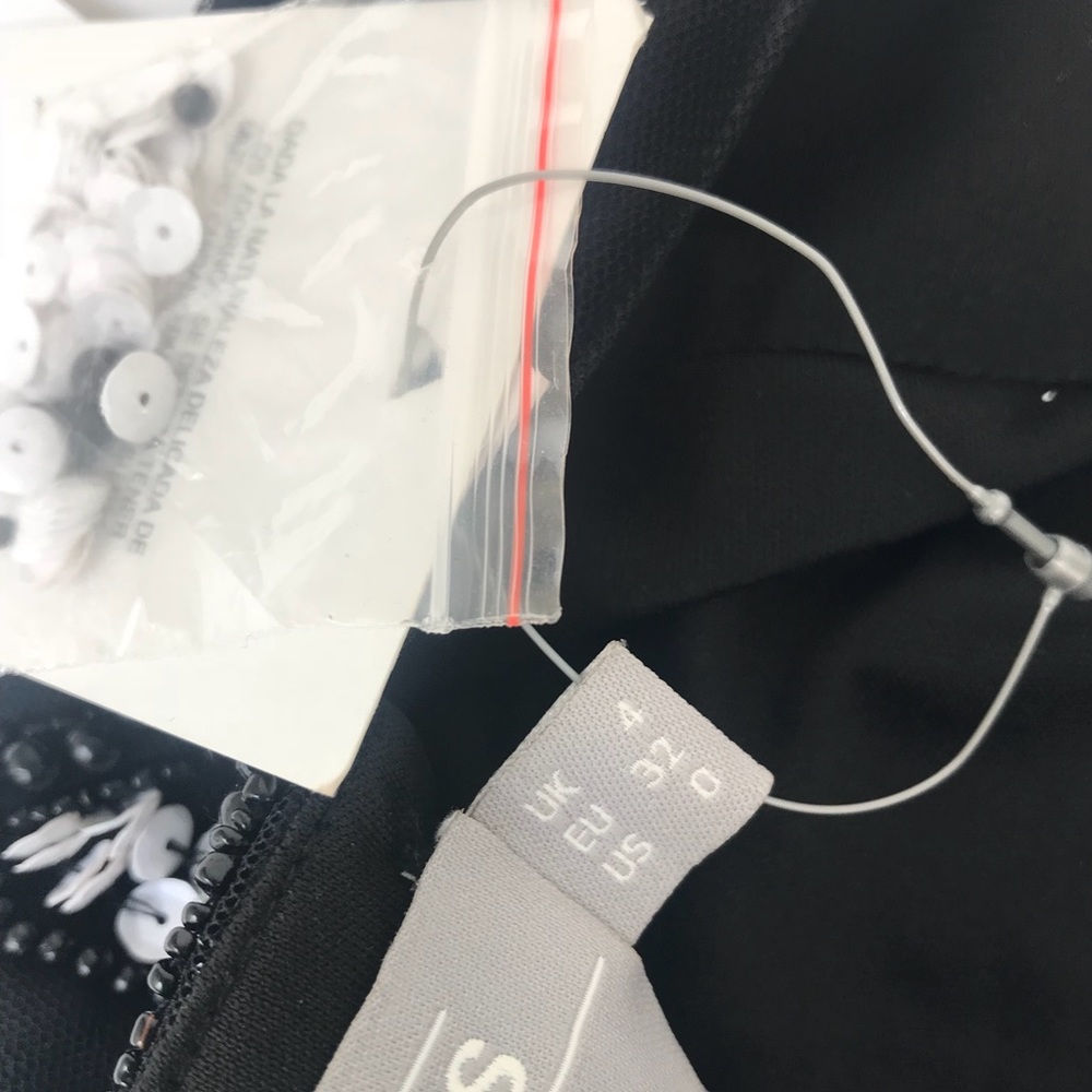 ‘Haley”  NWT Rare Sequin & Beaded Romper- - Picture 6 of 6